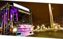 Le bus Place de la Concorde