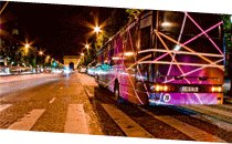 Soirée Bus sur les Champs Elysées