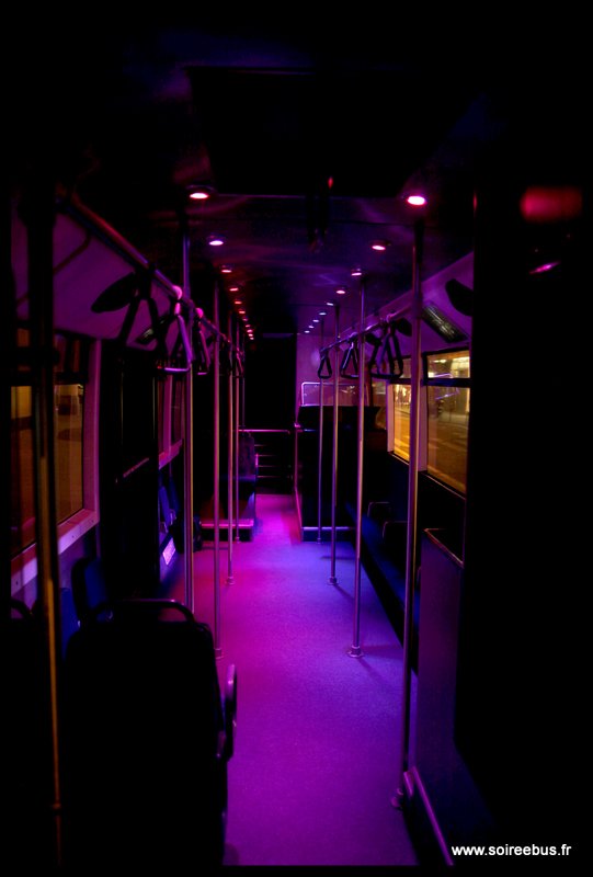 L'intérieur de Soirée Bus (Photographie non contractuelle)